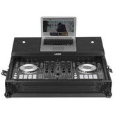 UDG Ultimate Flight Case for Pioneer DDJ-RX/ SX3 Black MK2 Plus (Laptop Shelf)